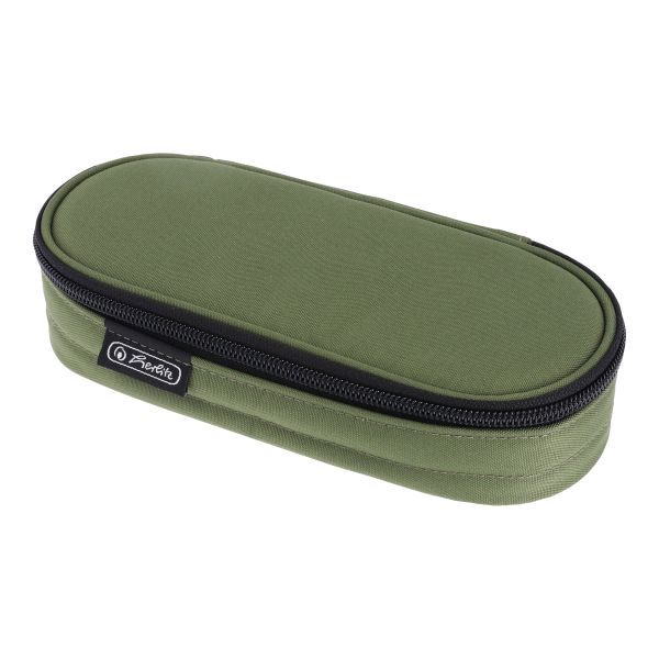 pencil pouch case olive green