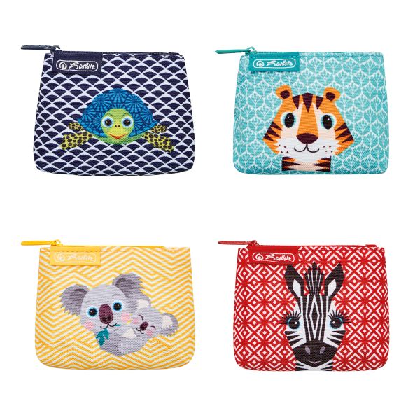purse flat Cute Animals d.a.