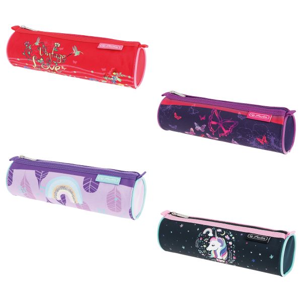 pencil pouch round girls mix d.a.