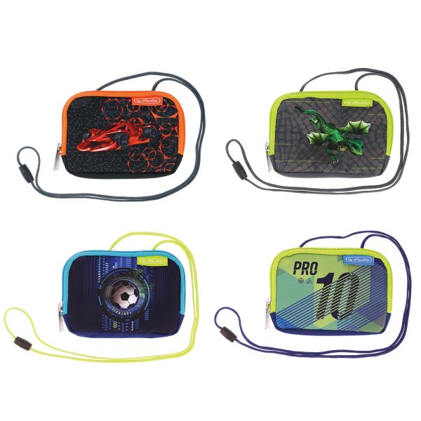 neck pouch Boys Mix designs assorted