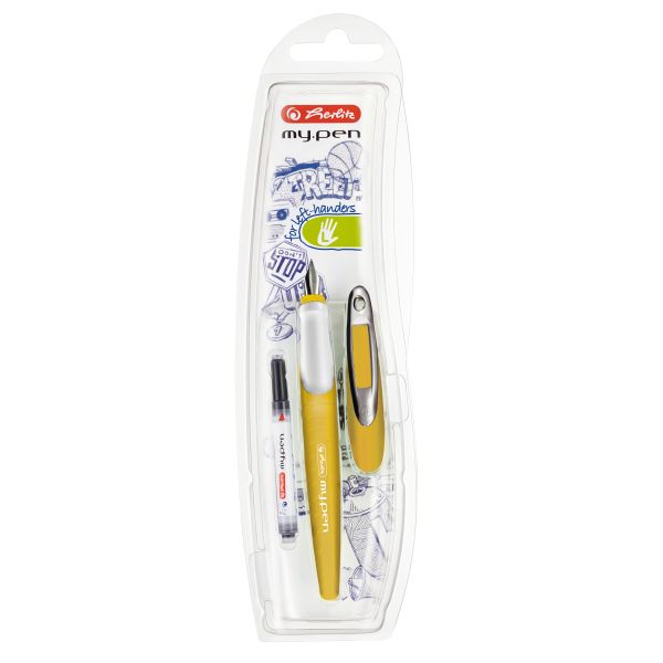 fountain pen my.pen L tip yellow/ white