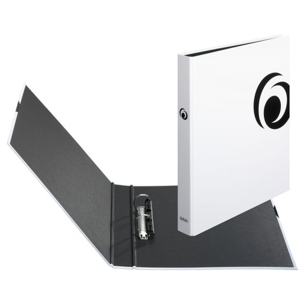 2-ring binder maX.file Fresh Colour A4 white