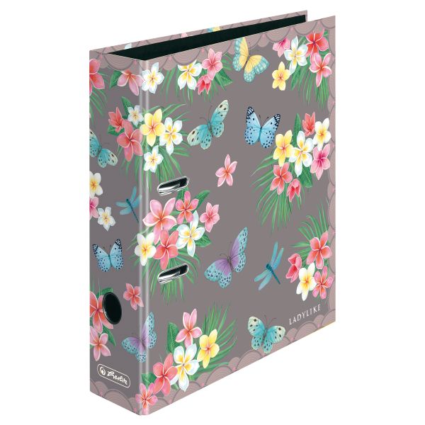 lever arch file maX.file A4 8cm Ladylike Butterflies