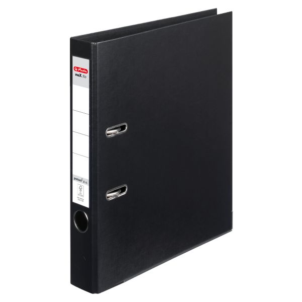 lever arch file maX.file protect plus A4 5cm black