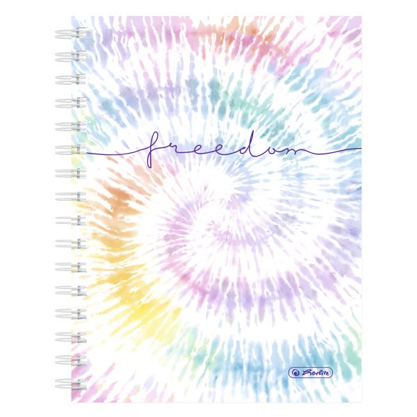 spiral hardback notebook A5 New Batik Freedom 100 sheets squared