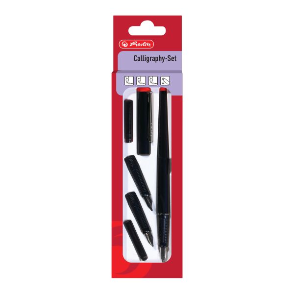 calligraphy fountain pen set 5 pieces