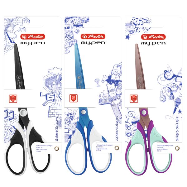 Scissors my.pen ass. colours