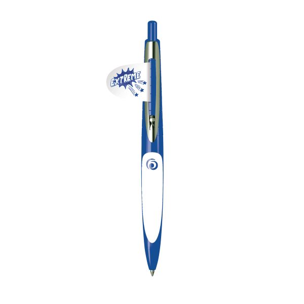 Ballpoint pen my.pen blue/white loose