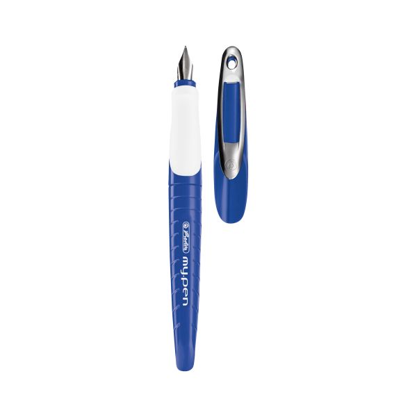 fountain pen my.pen M nib blue/white loose