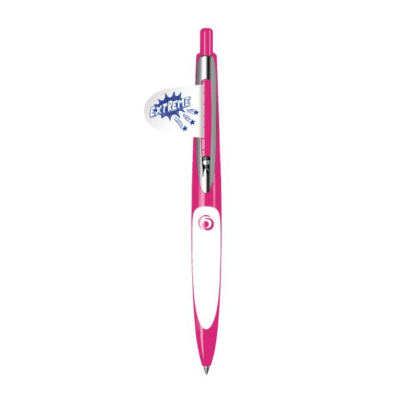 Ballpoint pen my.pen pink/white loose