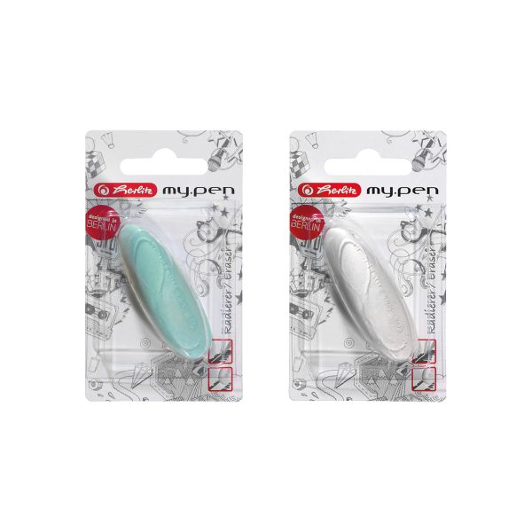 eraser my.pen assorted colours