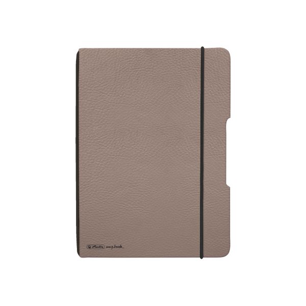 my.book flex füzet A5 bőrhatású barna, 80g/m2