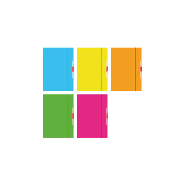 Teczka rysunkowa A4 z gumką Color Blocking