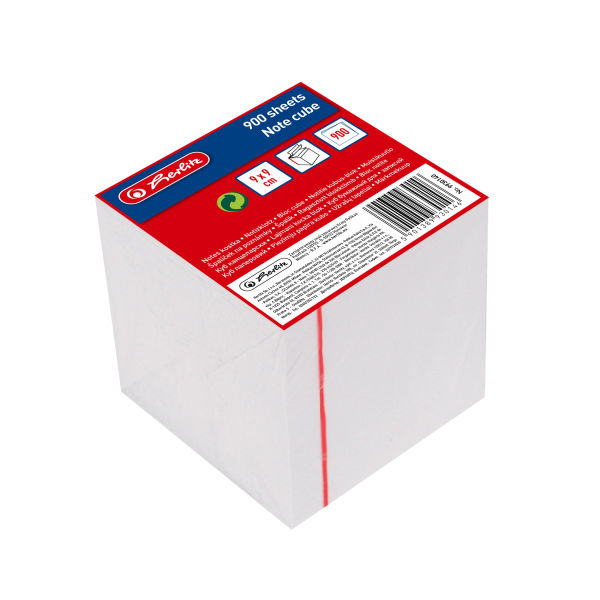 Notes kostka 9/9 900 kartek biały