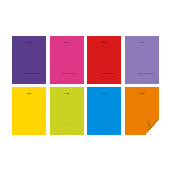 Zeszyt A5, 60 kartek PP Transp.Colors