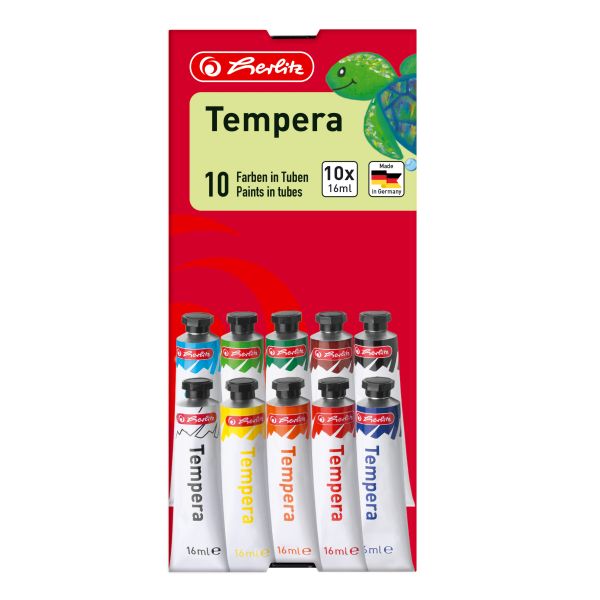 Farby tempery w tubach
