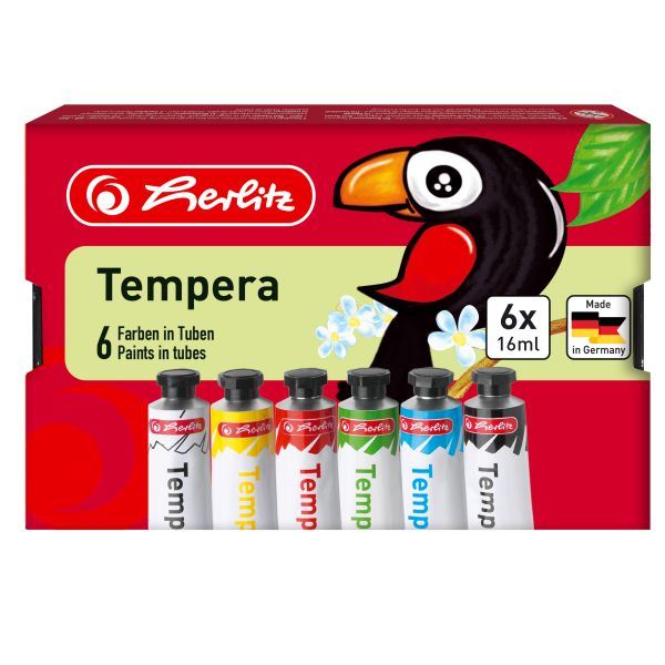 Farby tempery w tubach