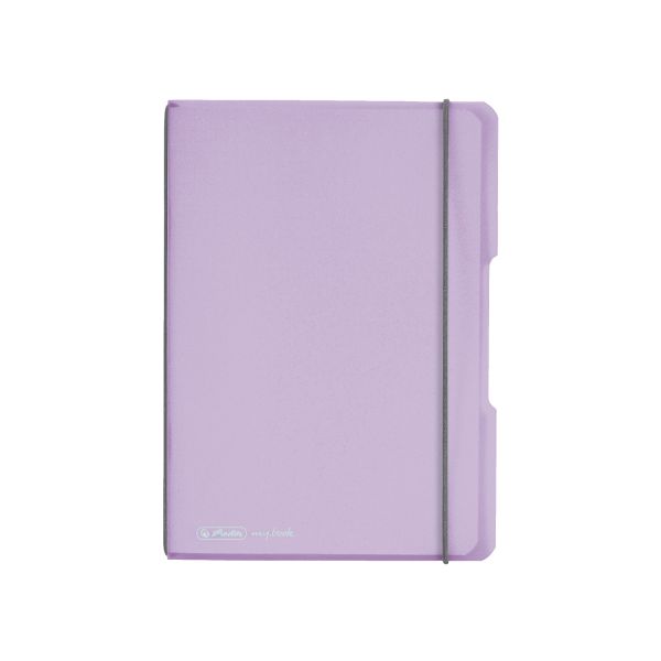 Bloc notes PP A5 40file pătr liliac
