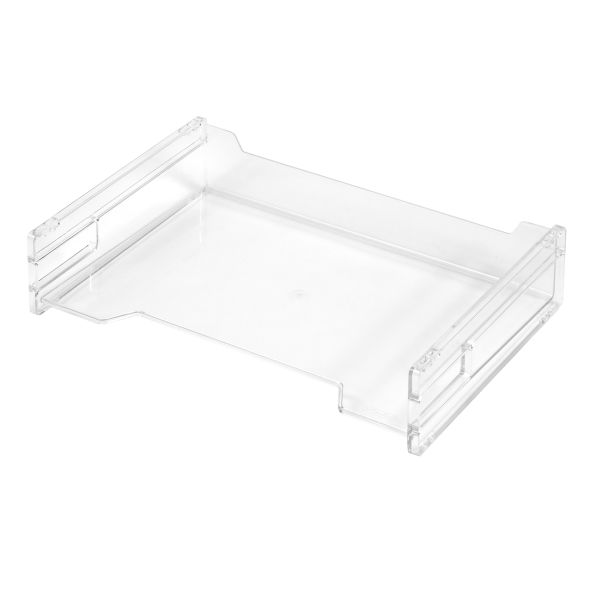Tăviță A4 alungită transparentă