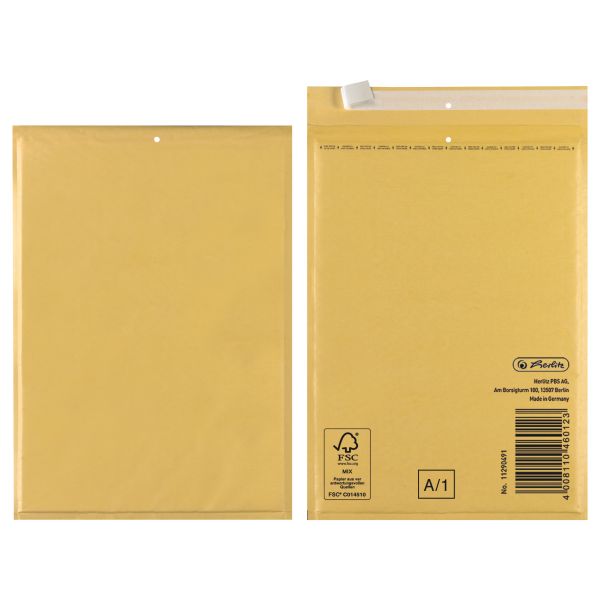 Plic cu alveole 120x175, kraft - set 4