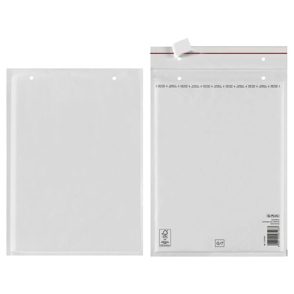 Plic cu alveole 250 x 345 mm alb set 2