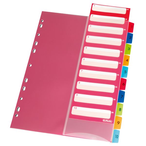 Index A4 1-10 PP colorat