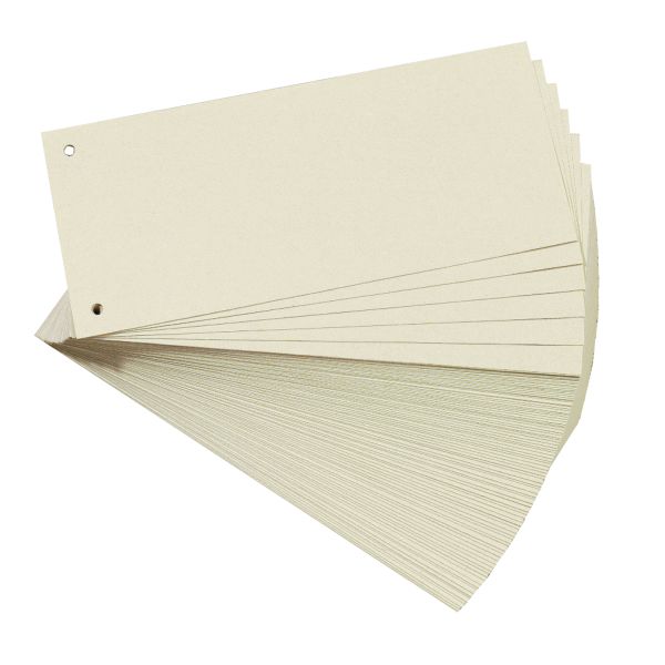Intercalatoare carton 10,5x24cm set 100 bej