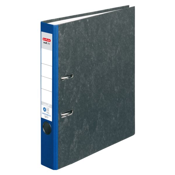 Biblioraft A4 maX 5cm albastru