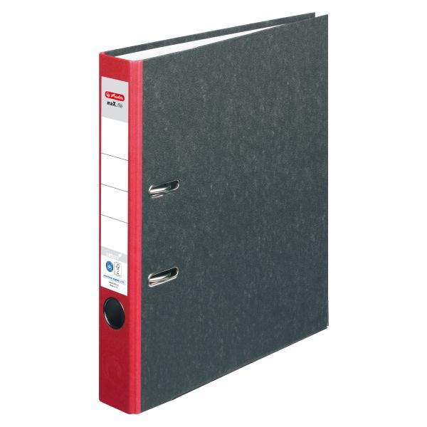 Biblioraft A4 maX 5cm roșu