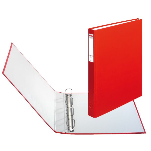 Biblioraft 4 inele A4 maX roșu