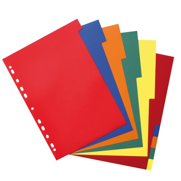 index A4 PP 10 părți 5 colori