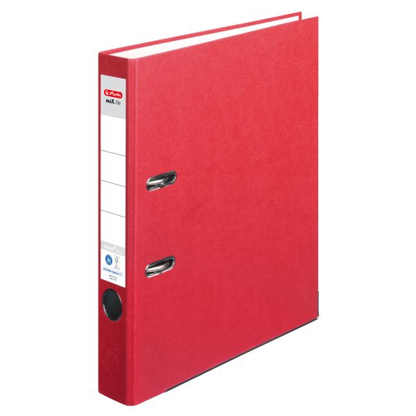 Biblioraft maX.file A4 5cm roșu