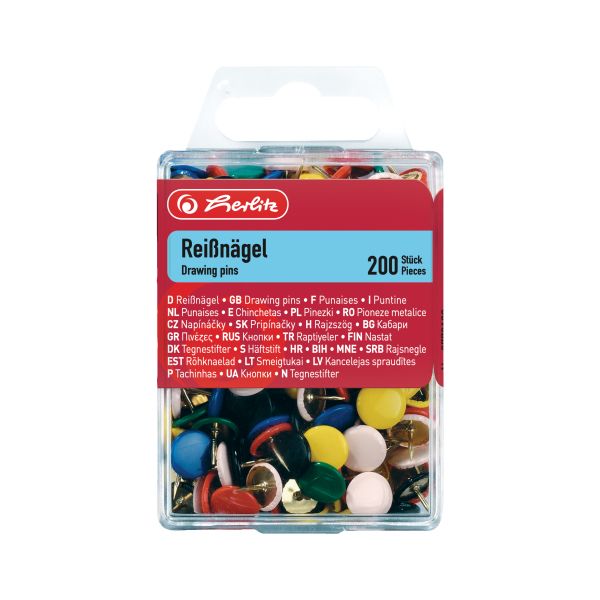 Pioneze culori asortate 100buc