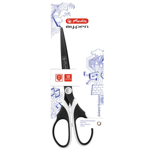 foarfece my.pen negru/ alb