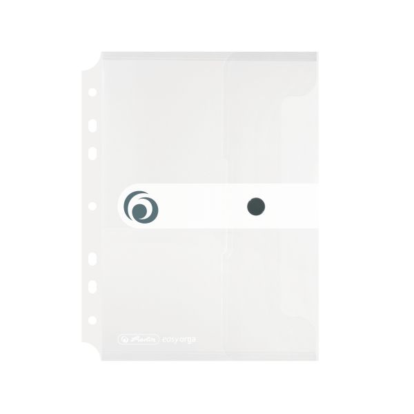 Папка-конверт PP A5 для файлов, прозрачный бесцветный