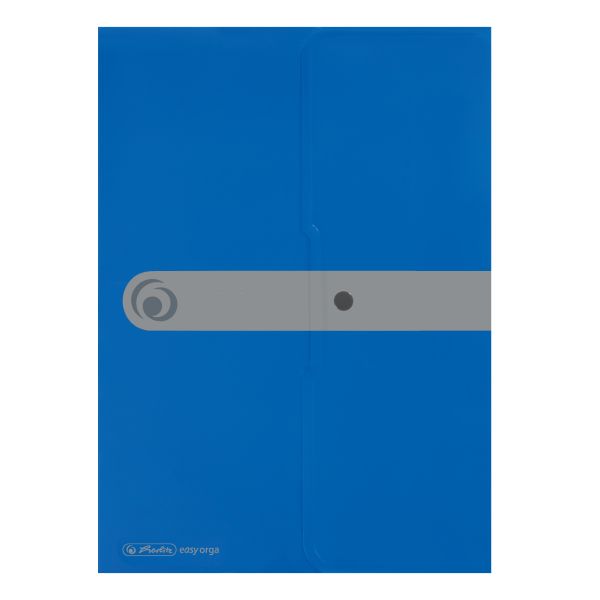 Папка-конверт PP А4, непрозрачный, синий