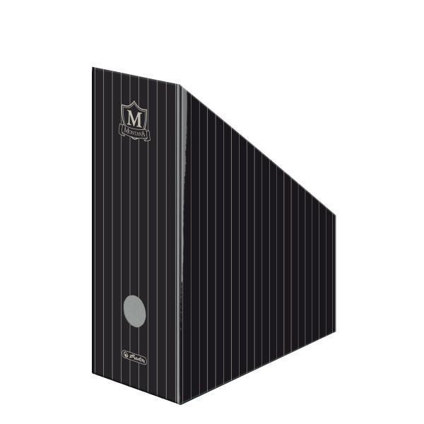 Накопитель вертик. д/бумаг Montana IV, гофрированный картон A4-C4 , черный