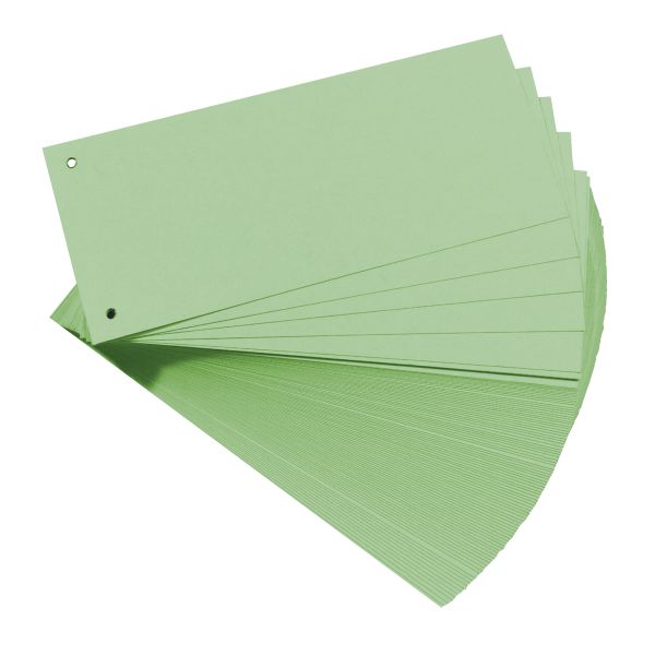 запасные листы-разделители зеленые, 100 штук