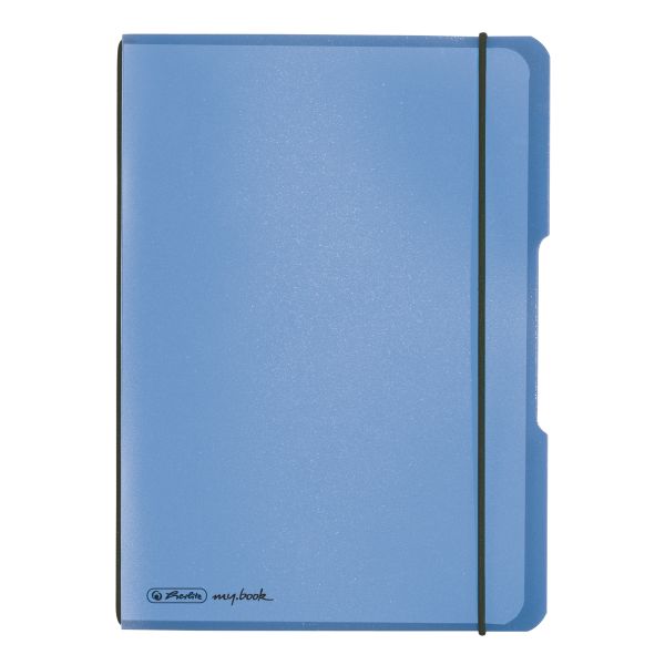 записная книжка flex PP A5, 40 листов, в клетку, синяя, my.book