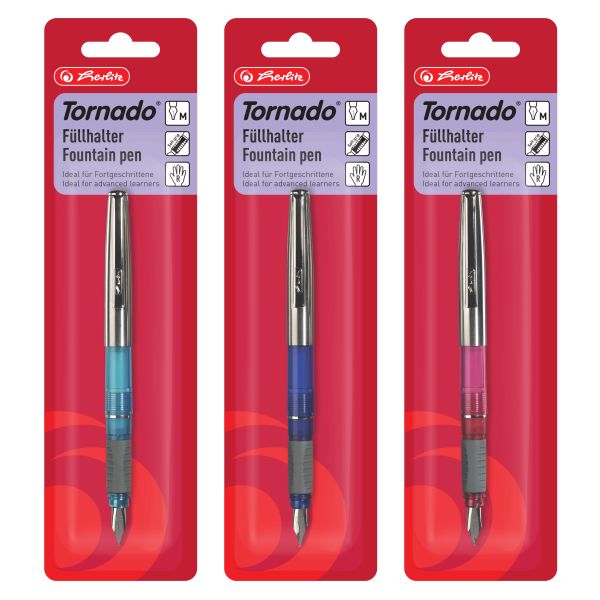 перьевая ручка Tornado Classic, различные цвета