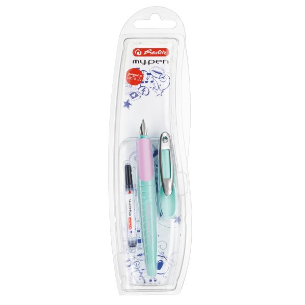 Pero pln. my.pen M aqua/fialové, na blistri