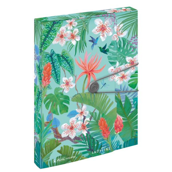 Box na spisy A4/4 cm, Ladylike Jungle