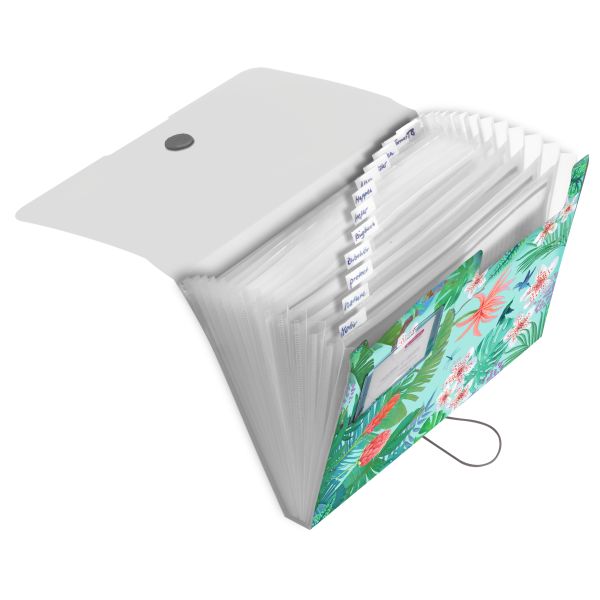 Organizér A4 12-ti dielný Ladylike Jungle