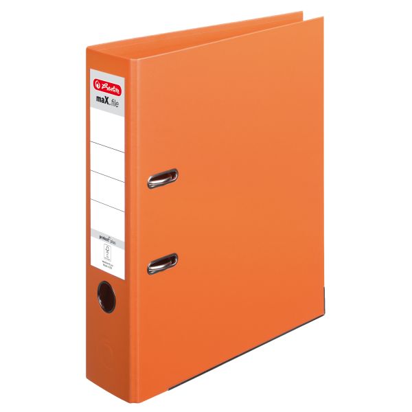 Šanón A4/8cm X.file plus, oranžový