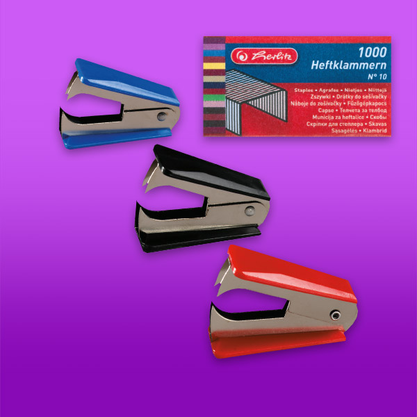 Staples & staple removers